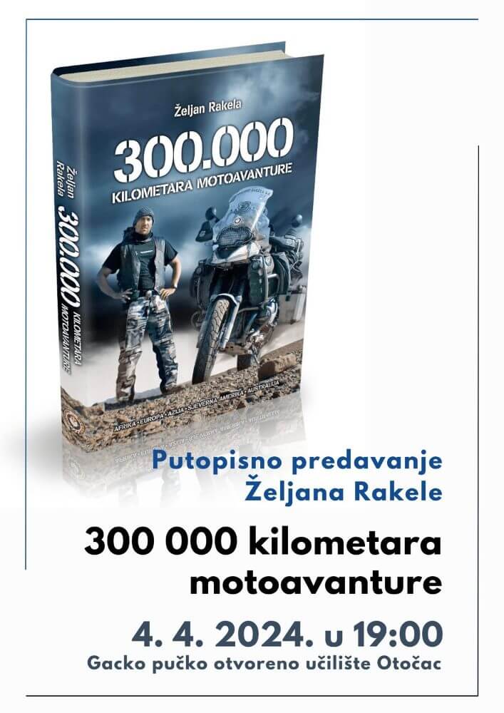 Putopisno predavanje / “300 000 kilometara motoavanture