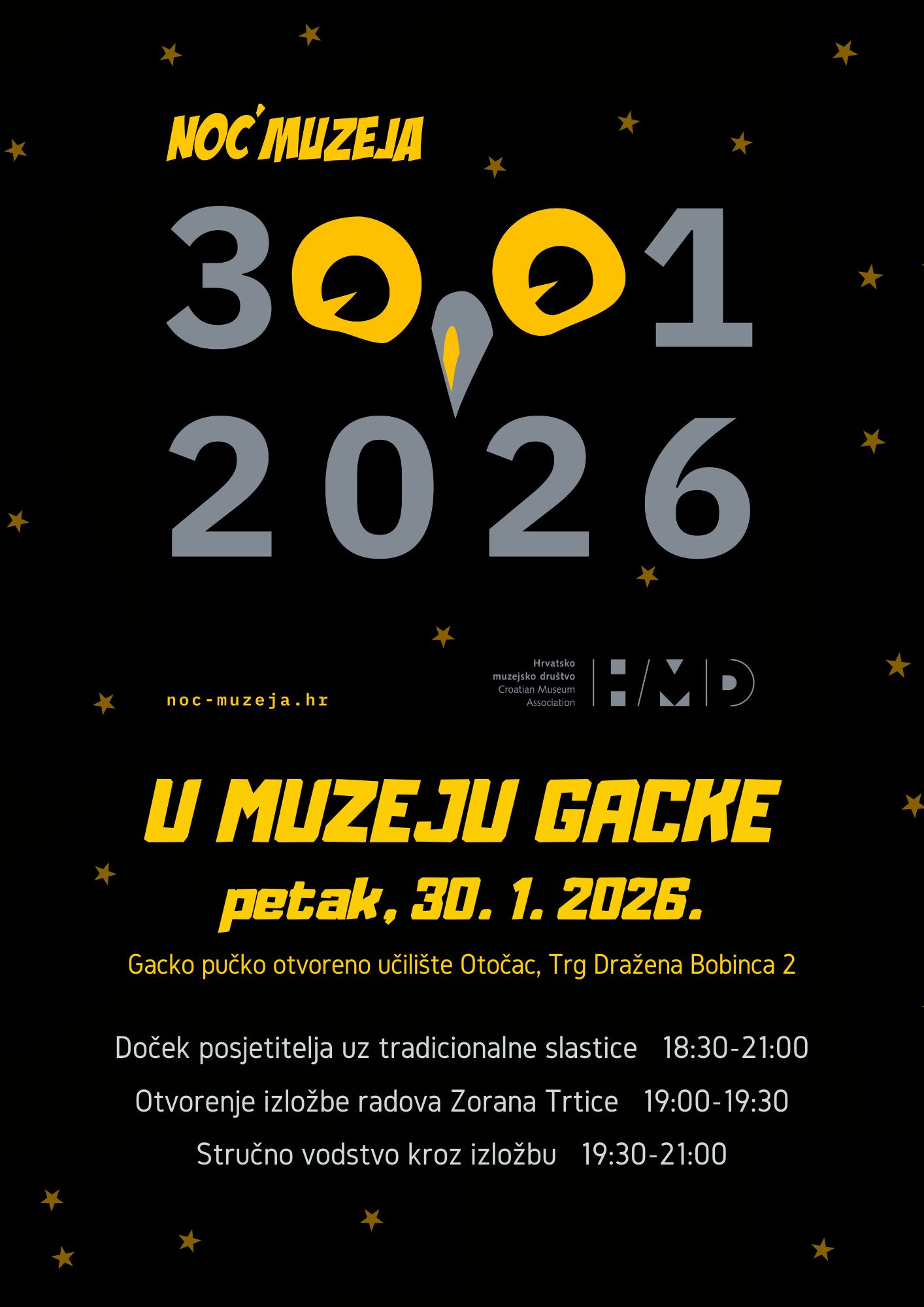 Noć muzeja u Muzeju Gacke 2026